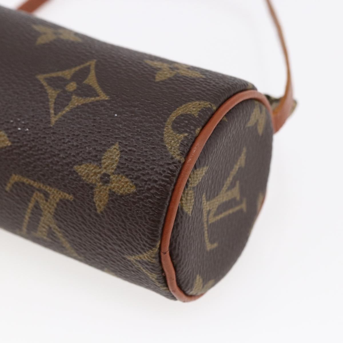 Louis Vuitton Papillon Pochette Monogram Canvas, BROWN, CANVAS, Handbag