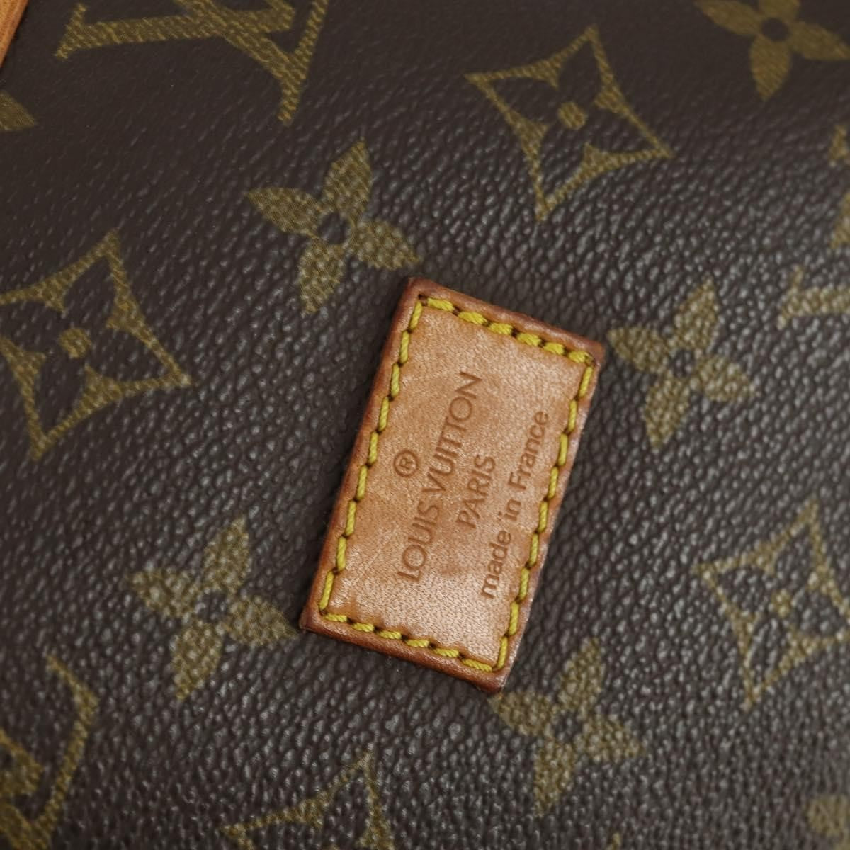 Louis Vuitton Saumur Handbag Monogram Canvas, BROWN, CANVAS, Shoulder bag