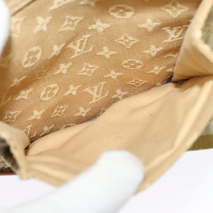 Louis Vuitton Mary Kate Messenger Bag Mini Lin, BEIGE, CANVAS, Shoulder bag