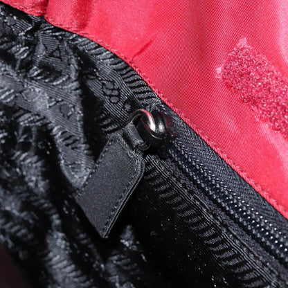 Prada Vintage Tote Tessuto, RED, NYLON, Tote bag