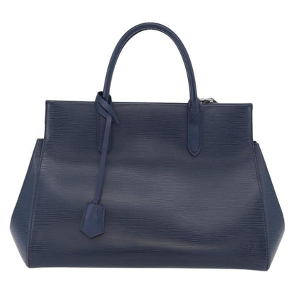 Louis Vuitton Marly Handbag Epi Leather, Blue, Leather, Handbag