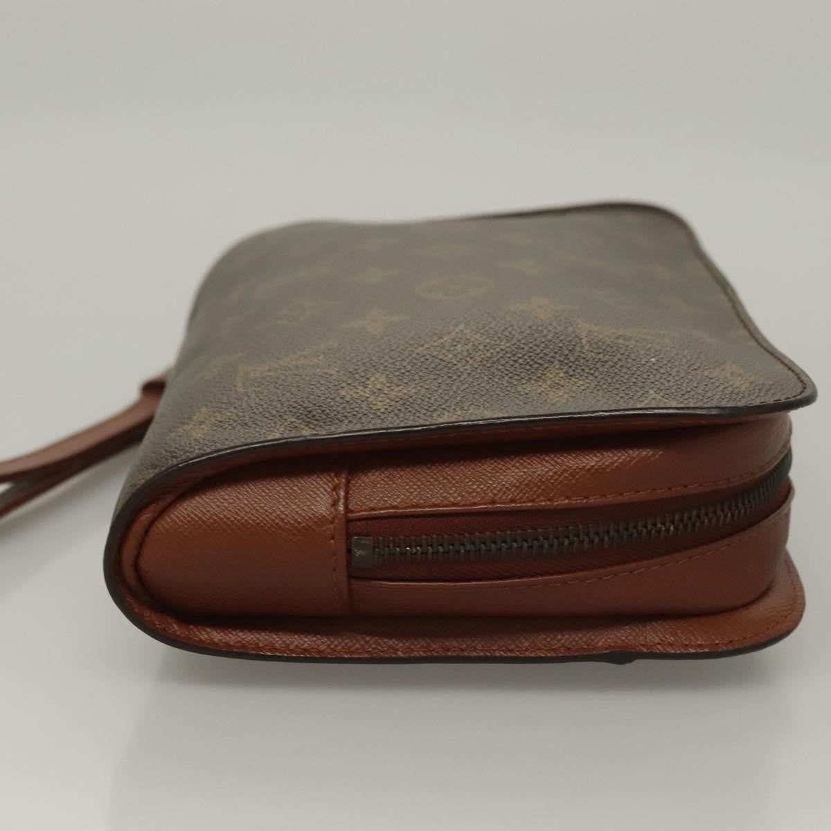 Louis Vuitton Pochette Orsay Monogram Canvas, BROWN, CANVAS, Clutche & pouche