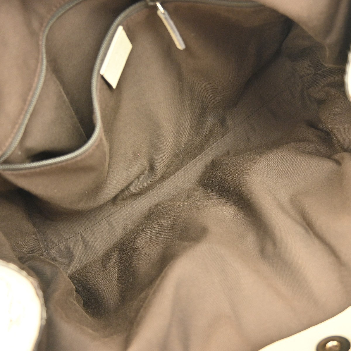 Gucci Sukey Tote GG Canvas with Leather, BEIGE, CANVAS, Tote bag