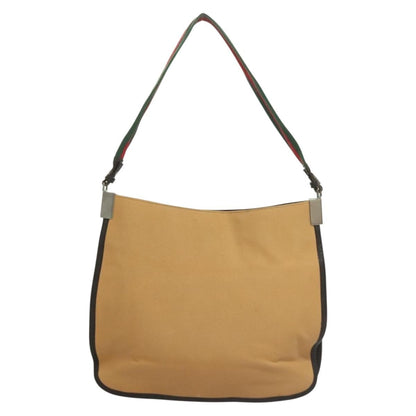Gucci Sherry line shoulder bag Canvas, BEIGE, CANVAS, Shoulder bag
