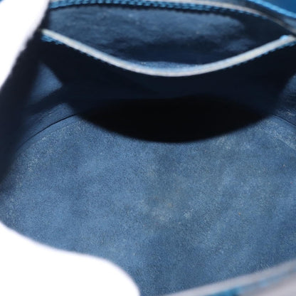 Louis Vuitton Cluny Shoulder Bag Epi Leather, BLUE, LEATHER, Shoulder bag