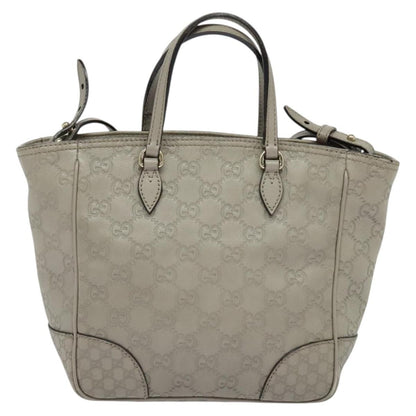 Gucci Bree Tote Guccissima Leather, GRAY, LEATHER, Tote bag