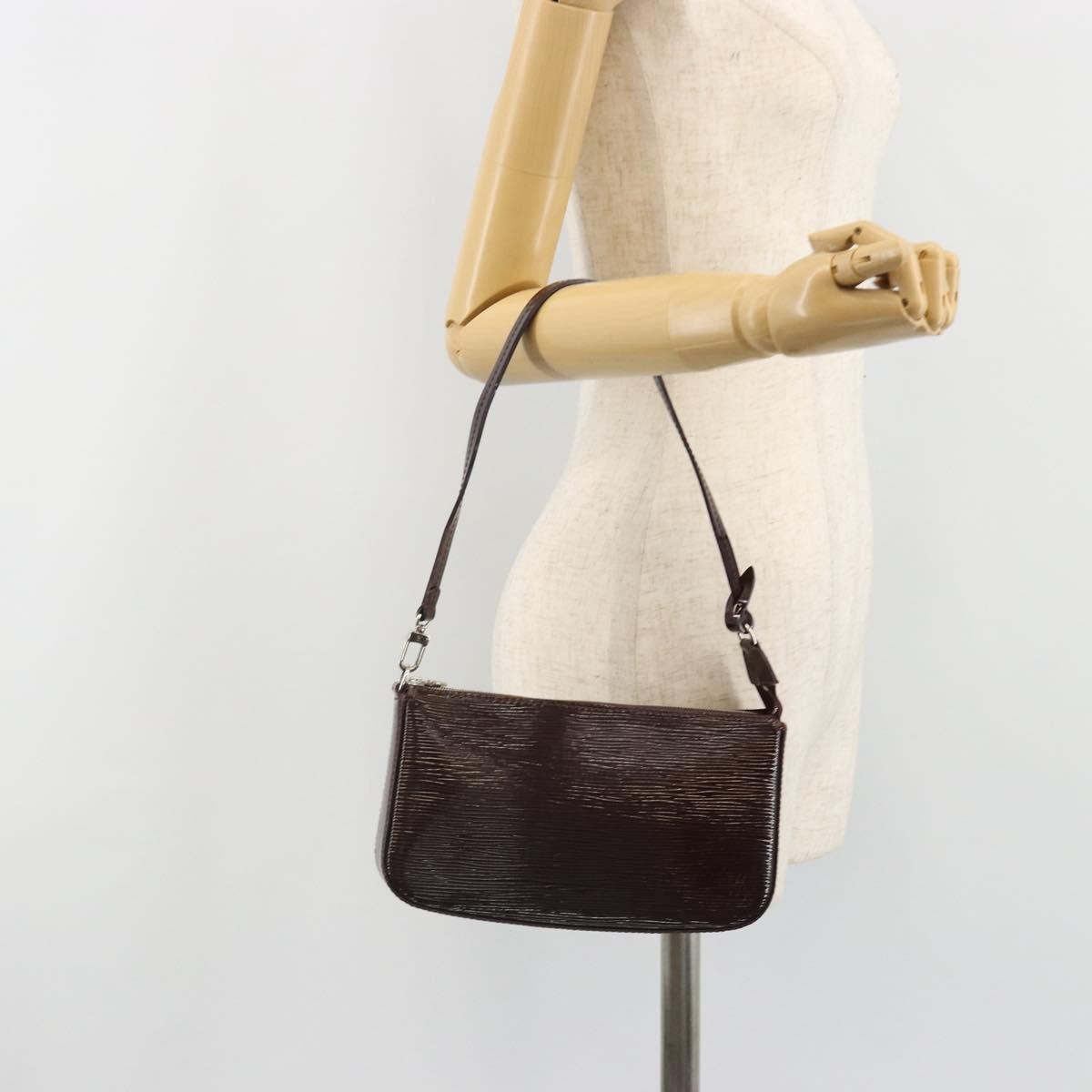 Louis Vuitton Pochette Accessoires NM Electric Epi Leather, Other, Leather, Clutch