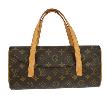 Louis Vuitton Sonatine Handbag Monogram Canvas, BROWN, CANVAS, Handbag