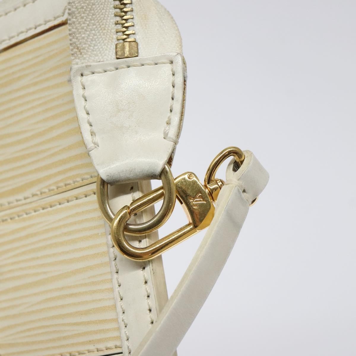 Louis Vuitton Delmonico Pochette Stretch Epi Leather, Beige, Leather, Clutch