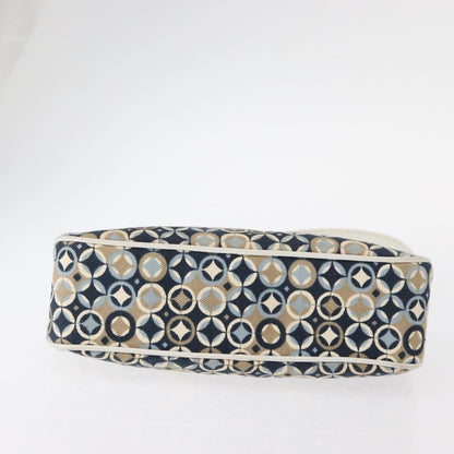 Celine Vintage Pochette Shoulder Bag Canvas, NAVY, CANVAS, Clutche & pouche