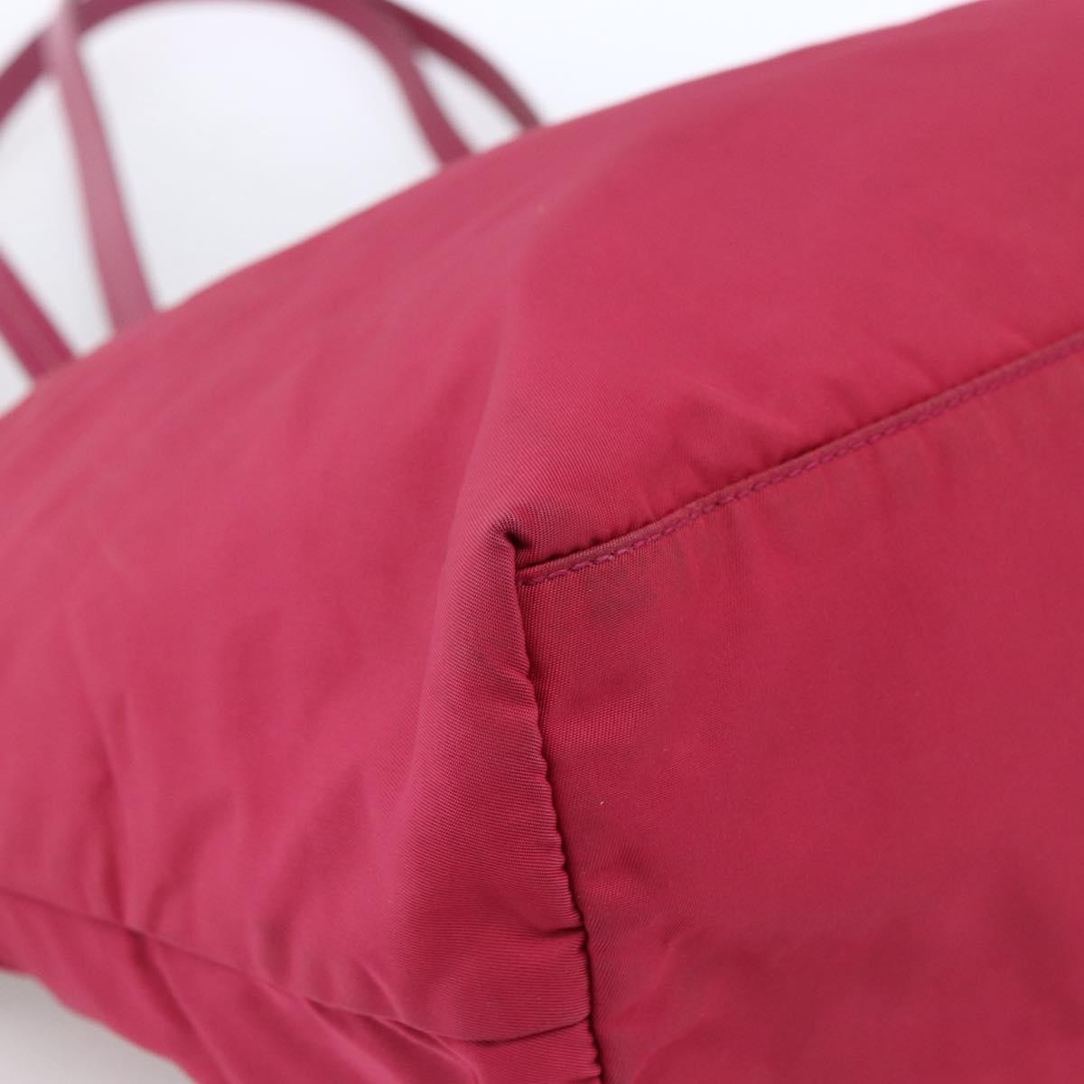 Prada Vintage Tote Tessuto, PINK, NYLON, Tote bag