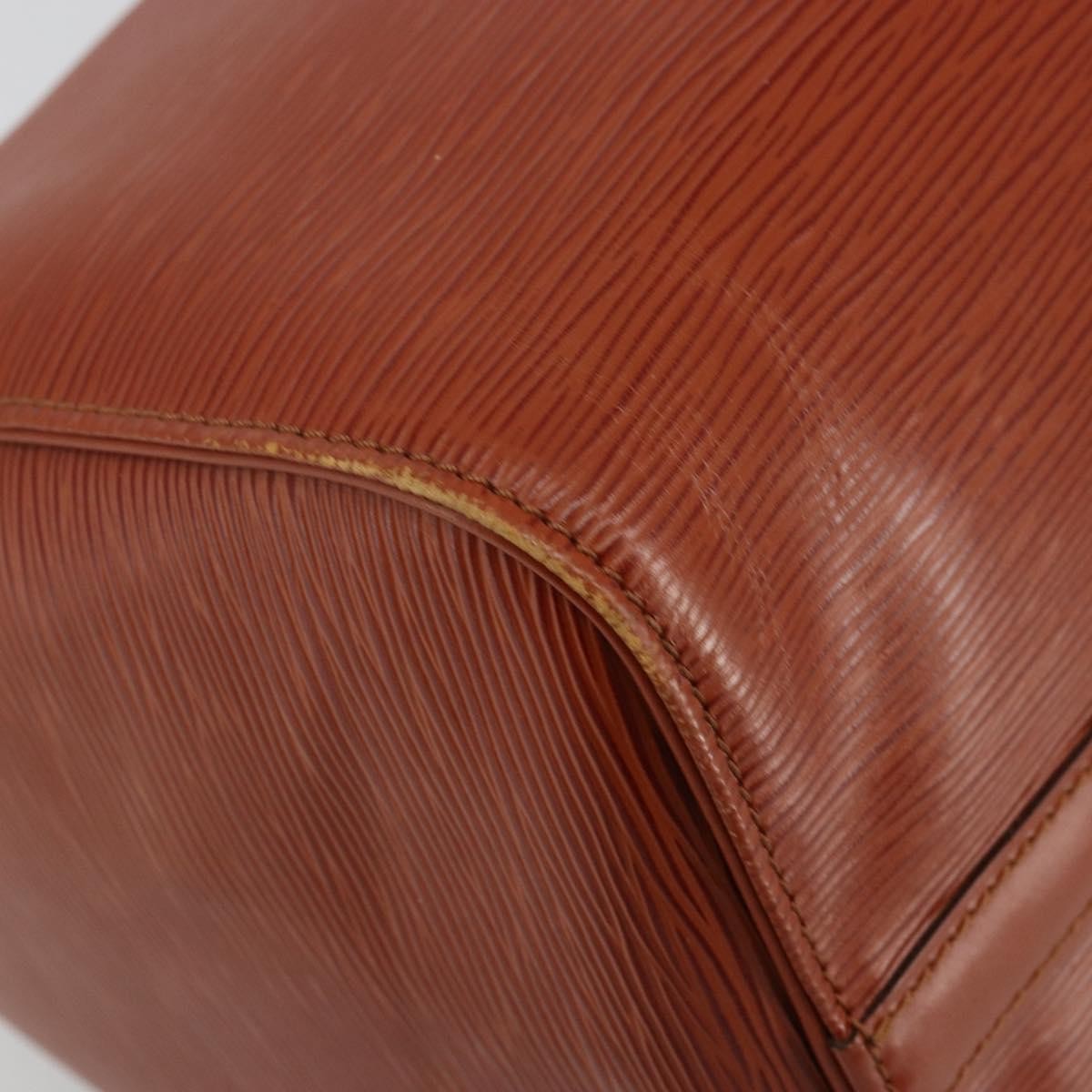 Louis Vuitton Speedy Handbag Epi Leather, Brown, Leather, Handbag