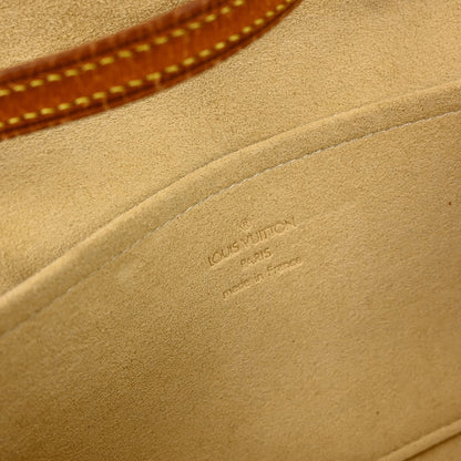 Louis Vuitton Twin Handbag Monogram Canvas, BROWN, CANVAS, Clutche & pouche