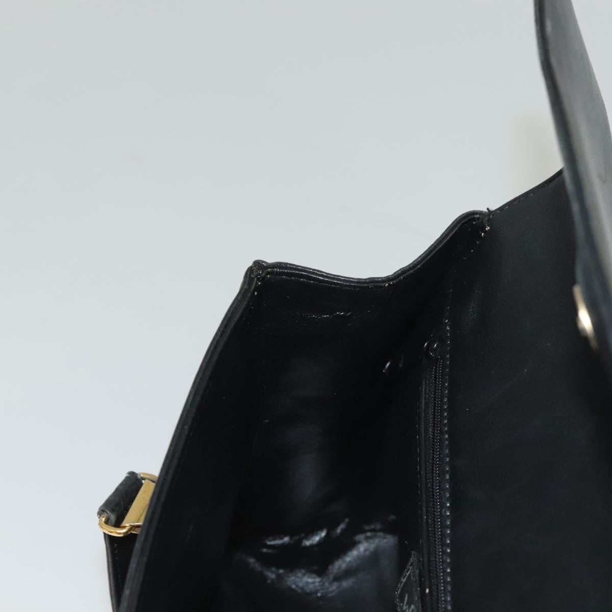Versace Vintage Flap Shoulder Bag Leather, GOLD, LEATHER, Shoulder bag