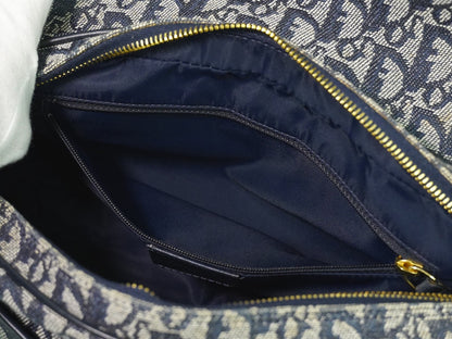 Christian Dior Trotter shoulder bag Canvas, GRAY, CANVAS, Shoulder bag