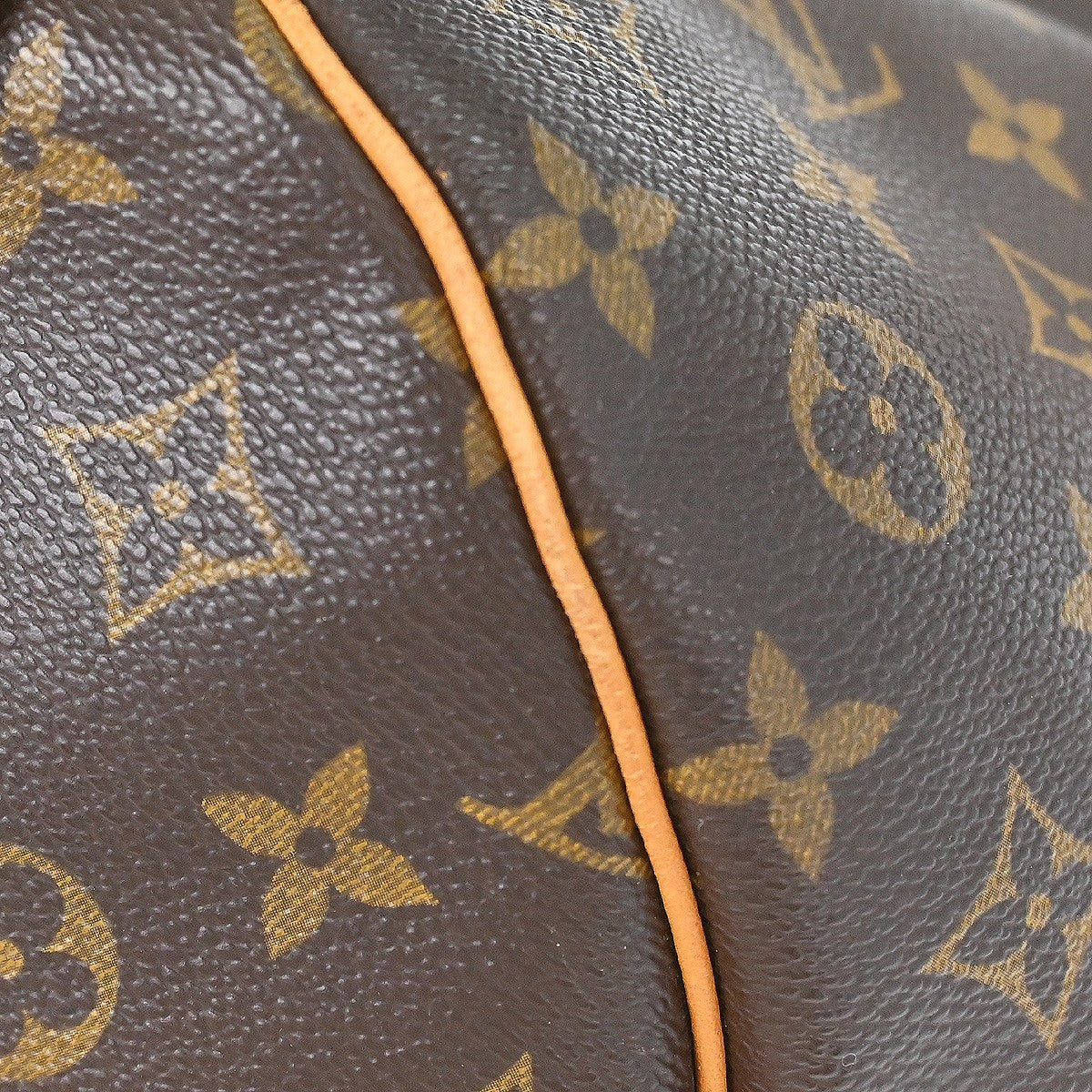 Louis Vuitton Keepall Bag Monogram Canvas, Brown, Canvas, Travel Bag