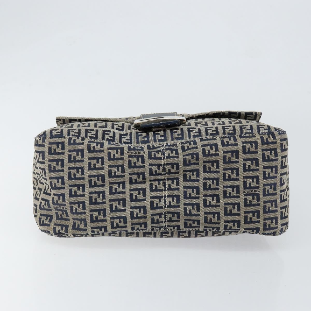 Fendi Mama Forever Bag Zucchino Canvas, NAVY, CANVAS, Tote bag