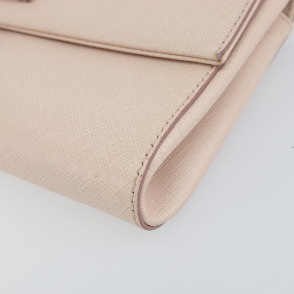 Salvatore Ferragamo Vala Shoulder Bag Leather, PINK, LEATHER, Shoulder bag