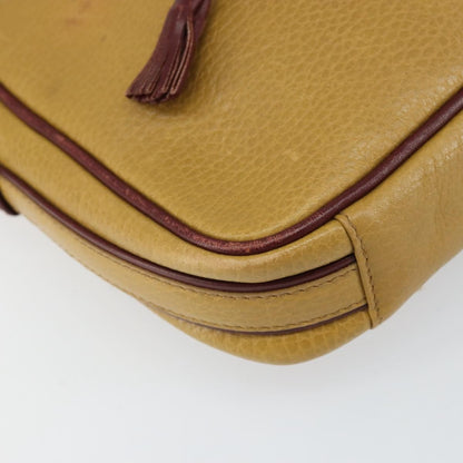 cartier Tasseled Must de Cartier Crossbody Bag Leather, YELLOW, LEATHER, Shoulder bag
