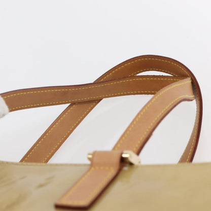 Louis Vuitton Columbus Handbag Monogram Vernis, BEIGE, PATENT_LEATHER, Tote bag