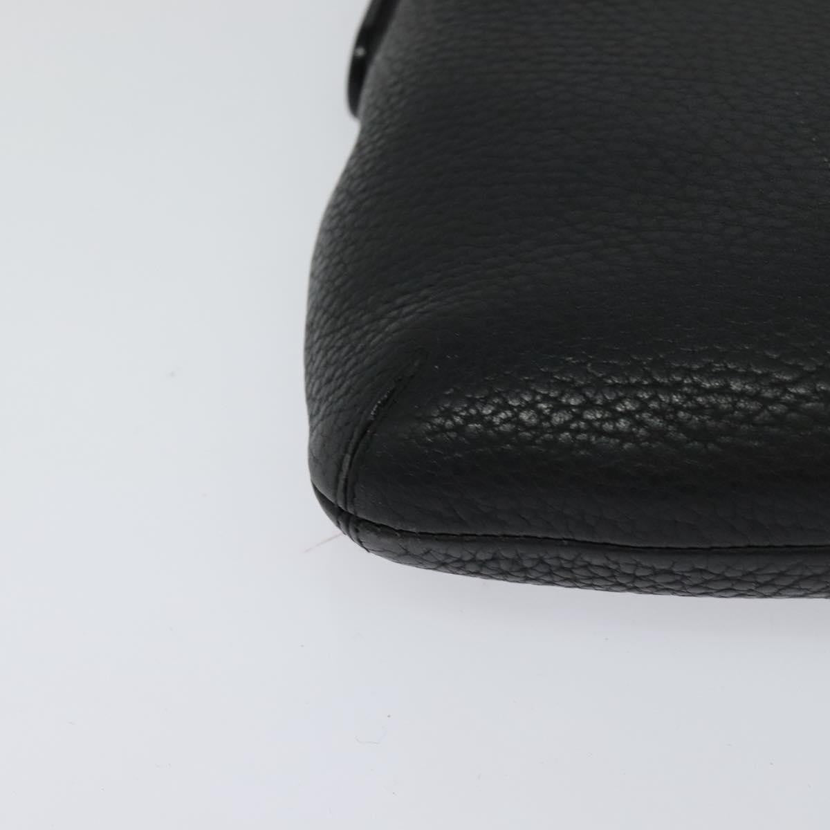 Loewe Vintage Shoulder Bag Leather, BLACK, LEATHER, Shoulder bag