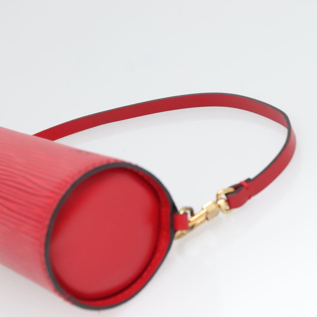Louis Vuitton Soufflot Pochette Epi Leather, RED, LEATHER, Clutche & pouche