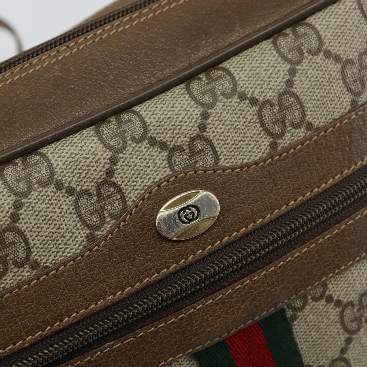 Gucci Ophidia Shoulder Bag GG Coated Canvas, BEIGE, CANVAS, Shoulder bag