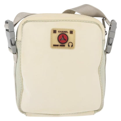 Chanel Sport Line Camera Crossbody Bag Nylon, White, Nylon, Shoulder Bag