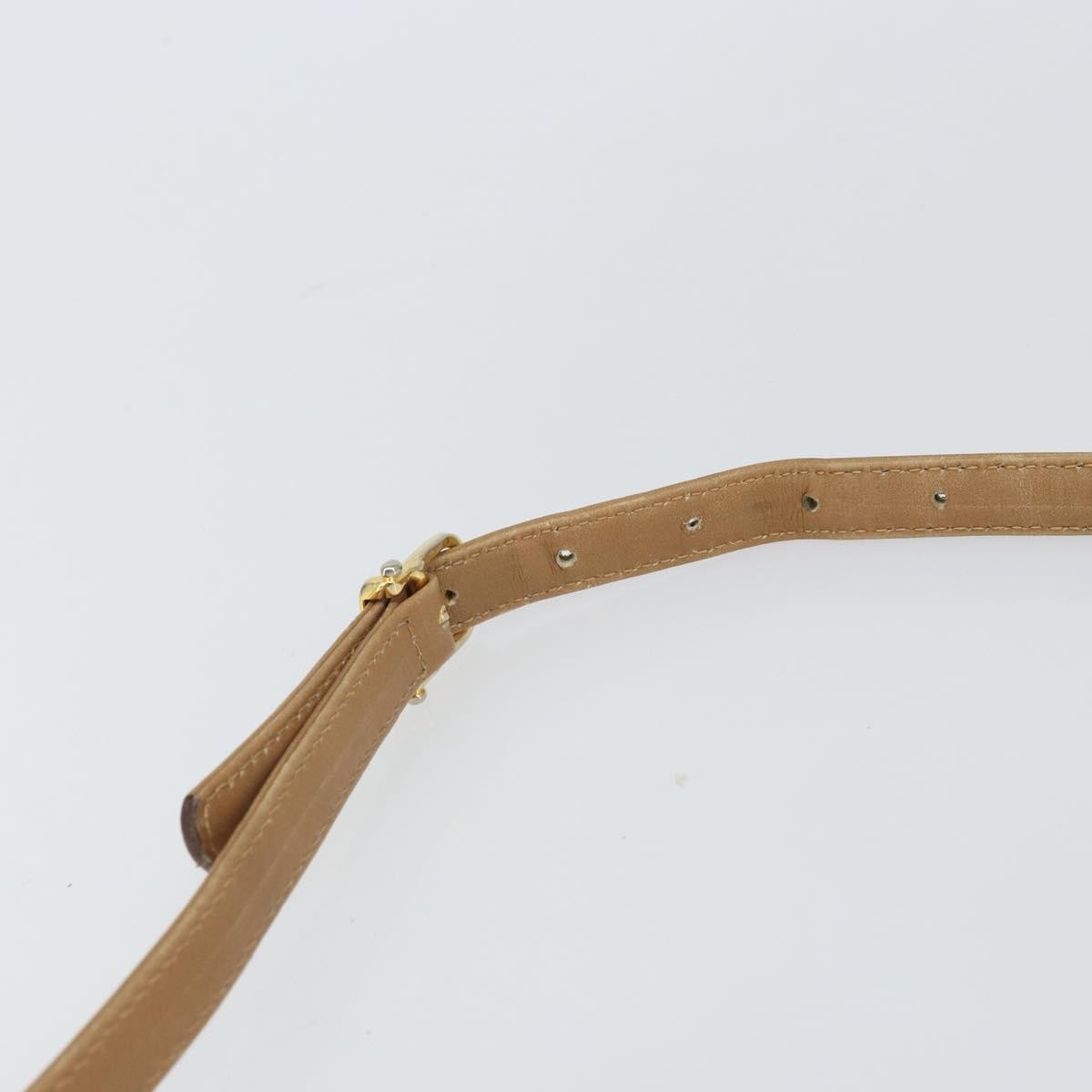 Celine Vintage Macadam Shoulder Bag Canvas, BEIGE, CANVAS, Shoulder bag