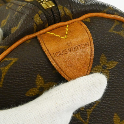 Louis Vuitton Keepall Bag Monogram Canvas, Brown, Canvas, Travel Bag