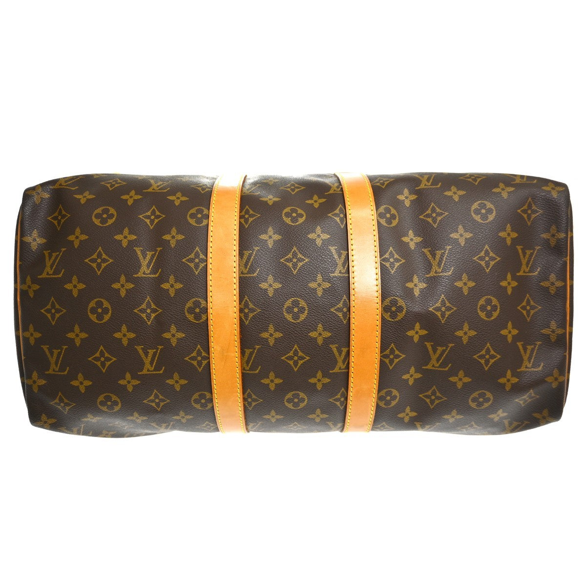 Louis Vuitton Keepall Bag Monogram Canvas, Brown, Canvas, Travel Bag