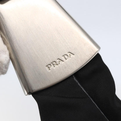 Prada Hobo Tessuto, BLACK, NYLON, Shoulder bag