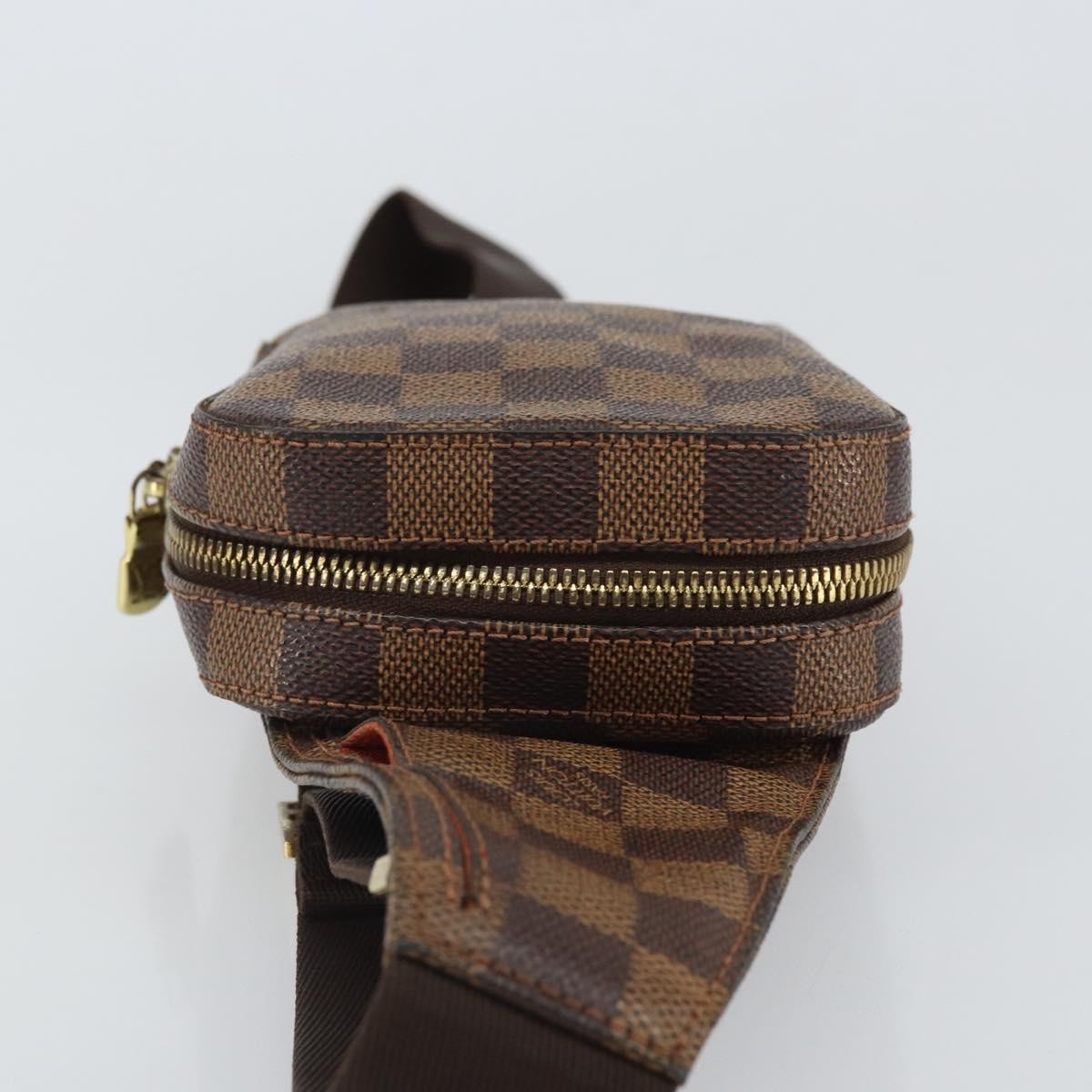 Louis Vuitton Geronimos Waist Bag Damier, BROWN, CANVAS, Shoulder bag