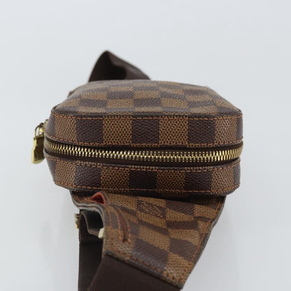 Louis Vuitton Geronimos Waist Bag Damier, BROWN, CANVAS, Shoulder bag