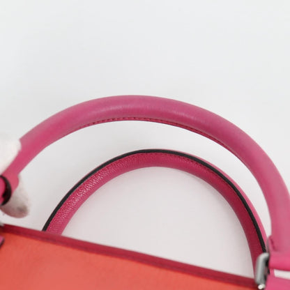 Loewe Amazona Bag Leather, ORANGE, LEATHER, Handbag