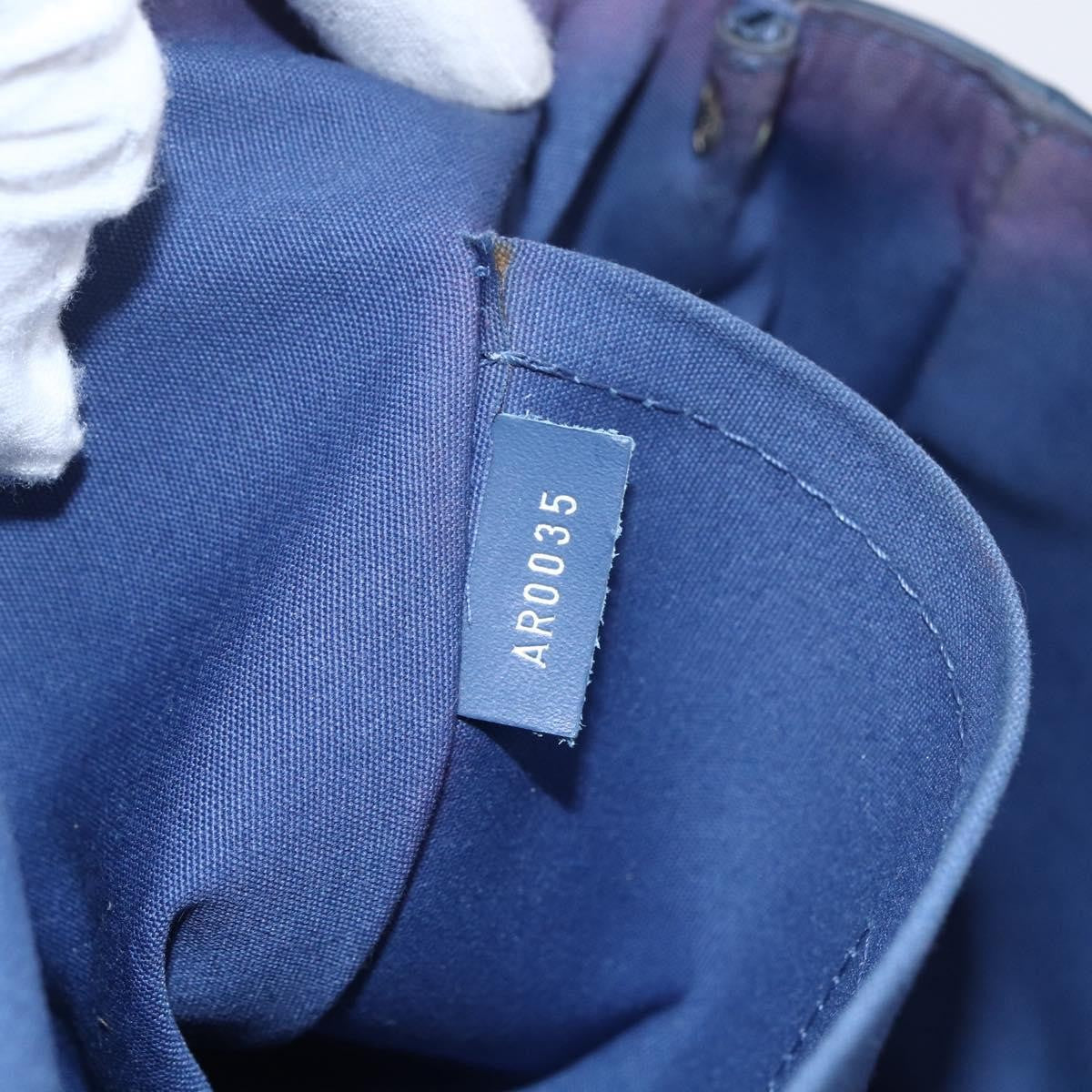 Louis Vuitton Segur Handbag Epi Leather, BLUE, LEATHER, Handbag