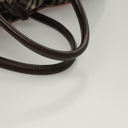 Burberry Nova Check Tote Nylon, PINK, NYLON, Tote bag