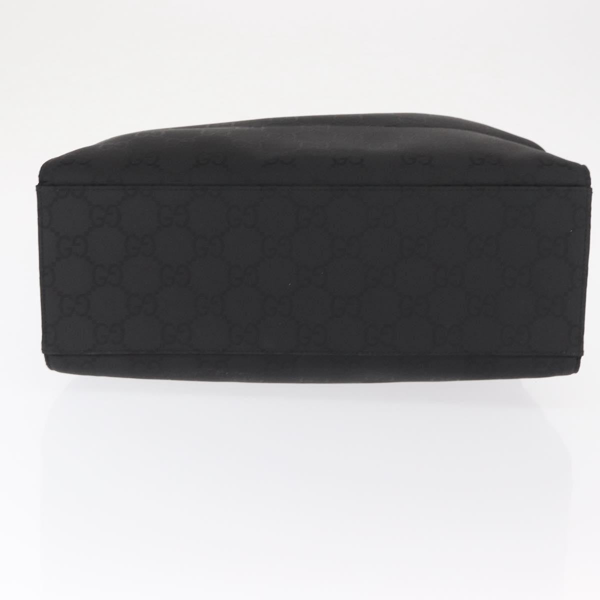 Gucci Bamboo tote bag Canvas, BLACK, CANVAS, Tote bag