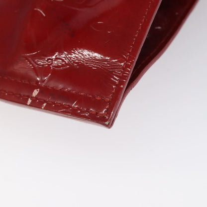 Louis Vuitton Stanton Handbag Monogram Vernis, RED, PATENT_LEATHER, Tote bag