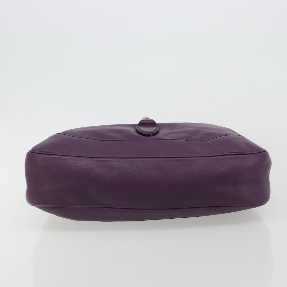 Gucci Jackie Original Shoulder Bag Leather, Purple, Leather, Handbag