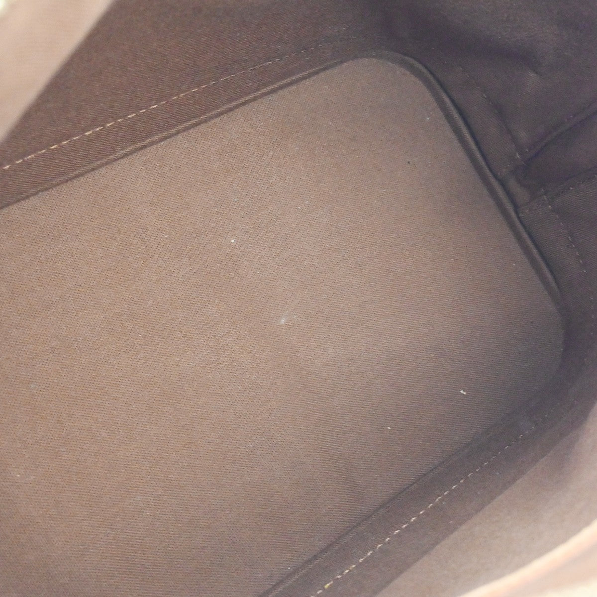 Louis Vuitton Alma Handbag Monogram Canvas, Brown, Canvas, Handbag