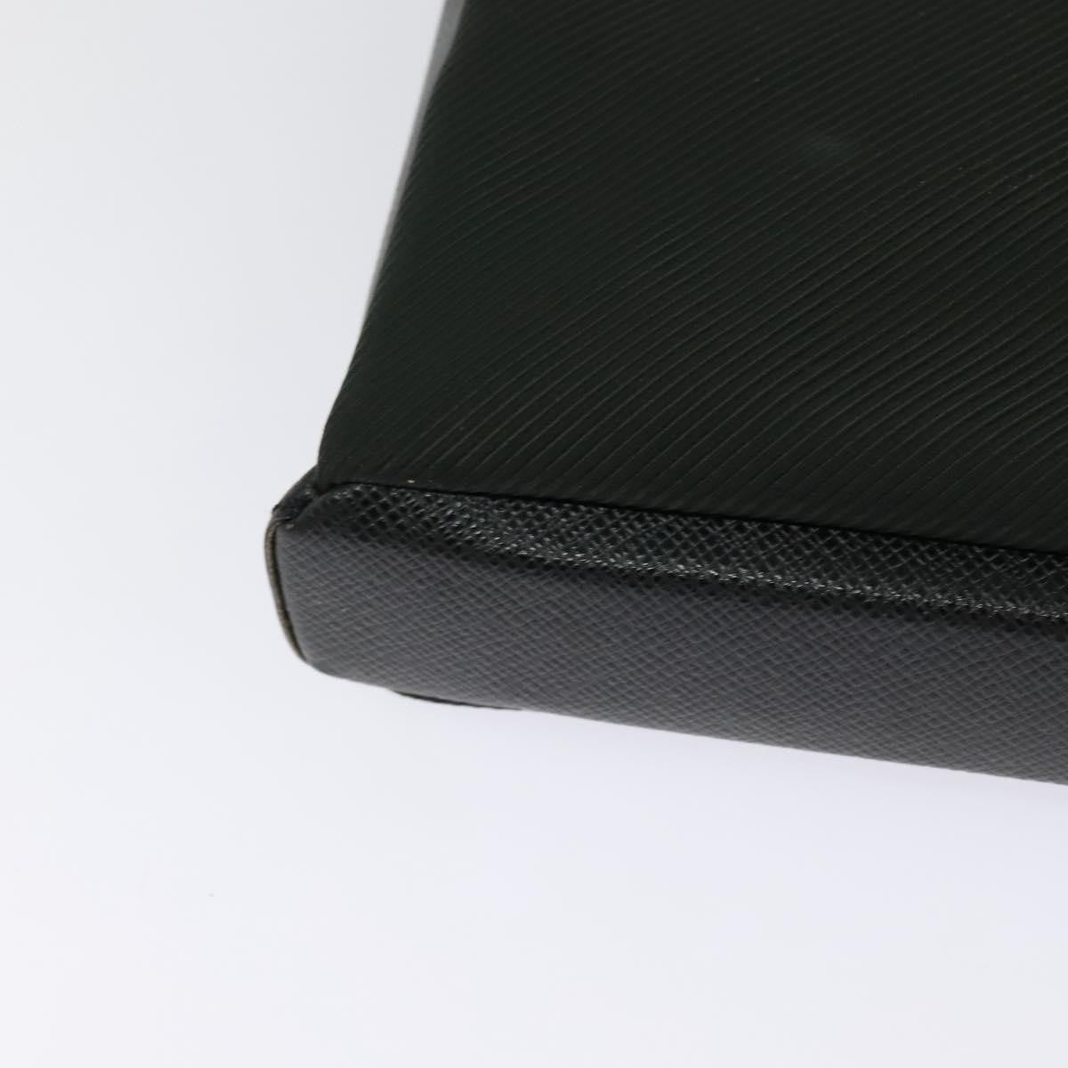 Louis Vuitton Saratov Messenger Bag Taiga Leather and Canvas, GRAY, LEATHER, Crossbody bag