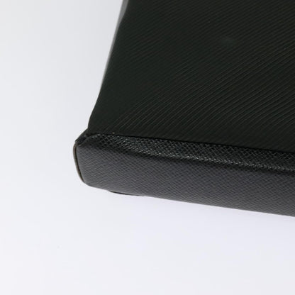 Louis Vuitton Saratov Messenger Bag Taiga Leather and Canvas, GRAY, LEATHER, Crossbody bag