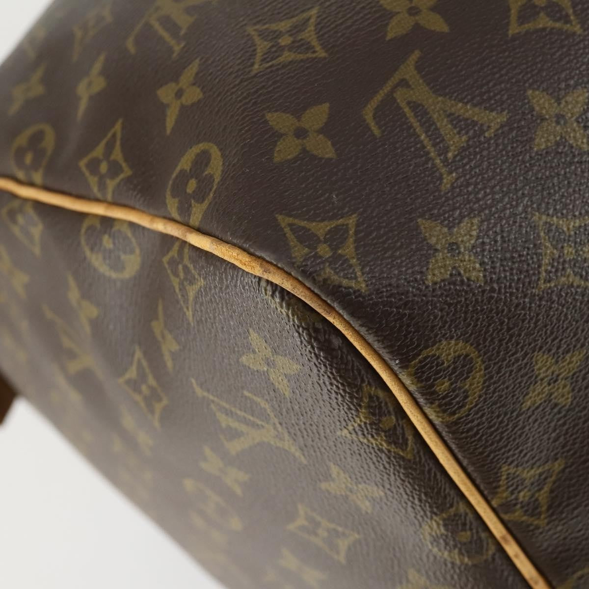 Louis Vuitton Keepall Bag Monogram Canvas, BROWN, CANVAS, Travel bag