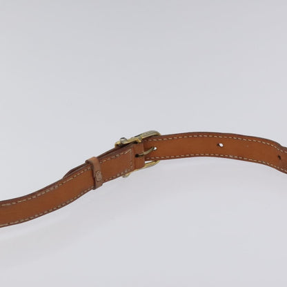 Celine Vintage Macadam Circle Logo Shoulder Bag Canvas and Leather, Brown, Canvas, Shoulder Bag