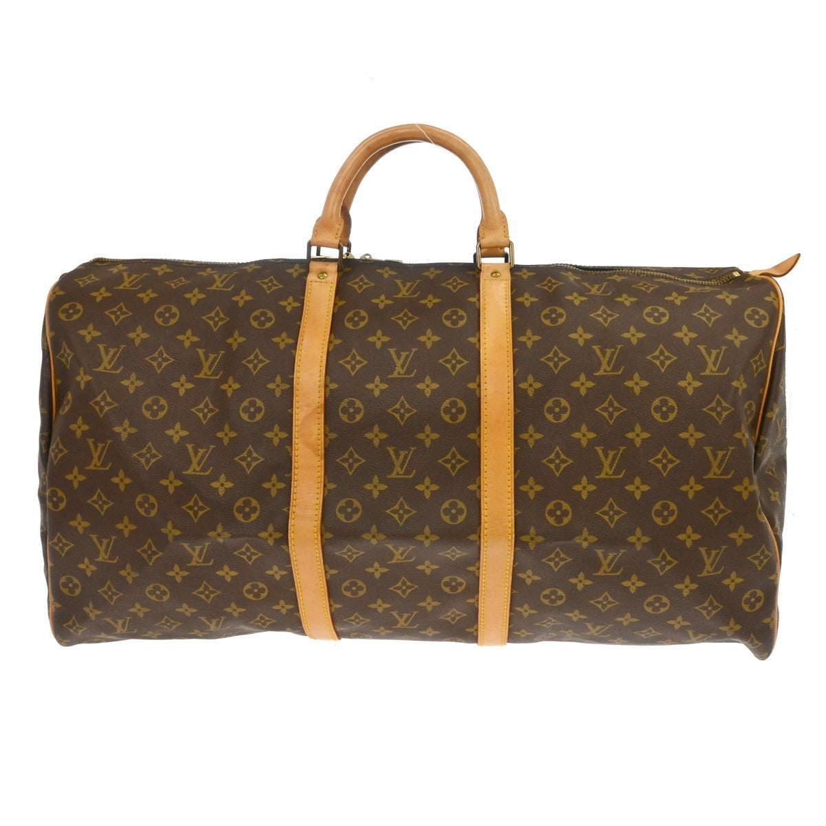 Louis Vuitton Keepall Bag Monogram Canvas, Brown, Canvas, Travel Bag