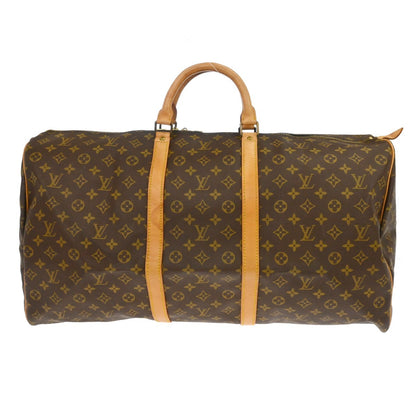 Louis Vuitton Keepall Bag Monogram Canvas, Brown, Canvas, Travel Bag