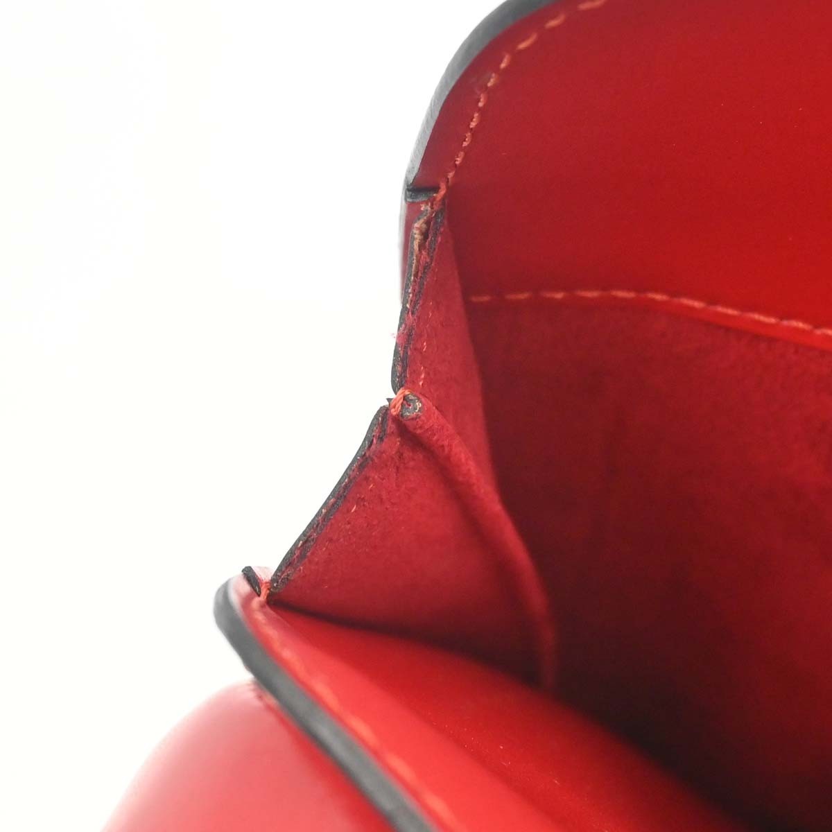 Louis Vuitton Pont Neuf Handbag Epi Leather, Red, Leather, Handbag