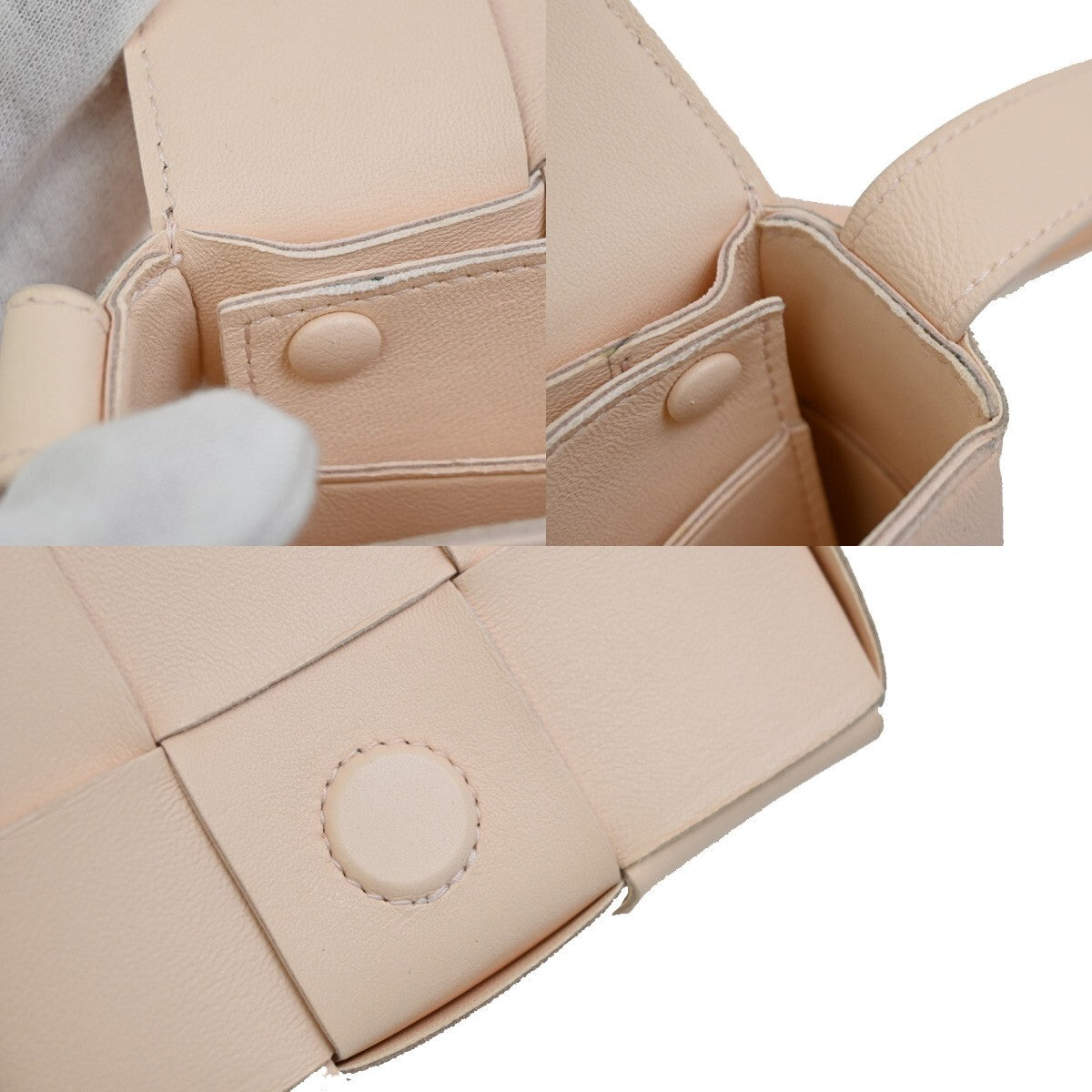 Bottega Veneta Cassette Crossbody Bag Padded Maxi Intrecciato Leather, PINK, LEATHER, Crossbody bag