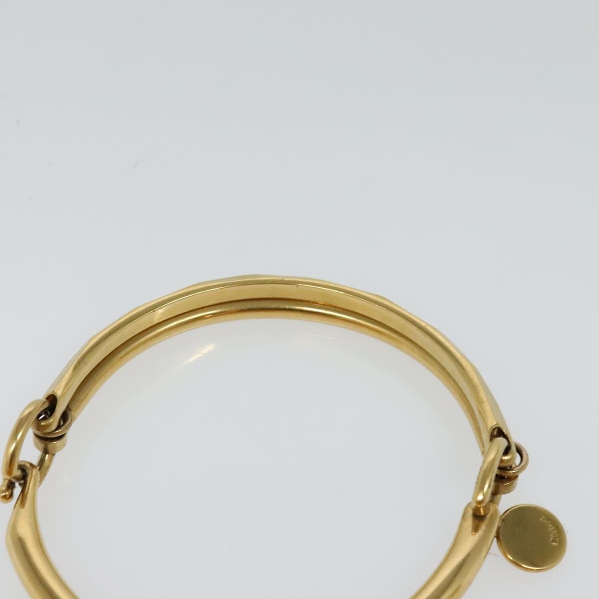 Chloe Nile Minaudière Leather, GOLD, LEATHER, Handbag